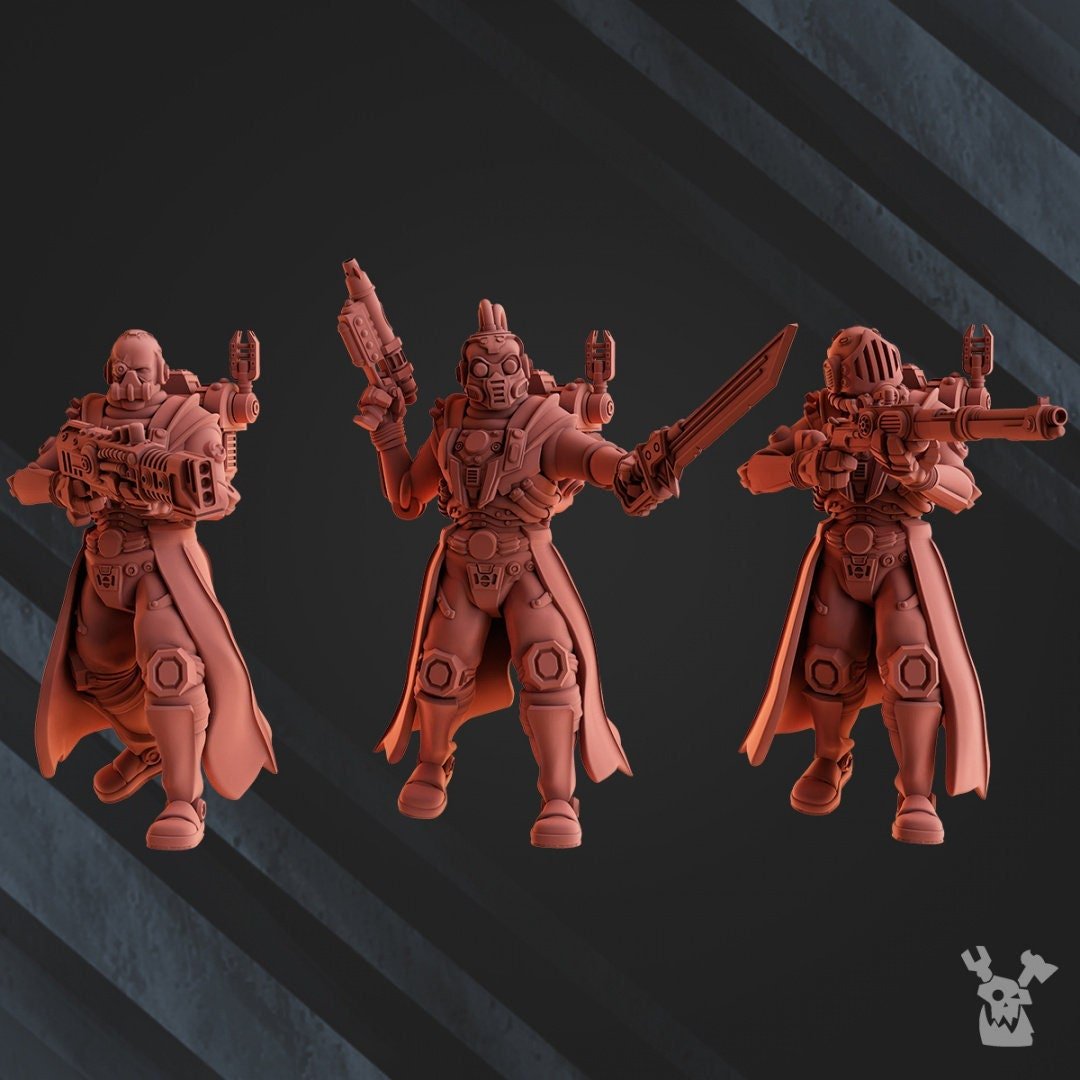 Machine Cult Scout Warriors Assembly Kit - Trisagion Models