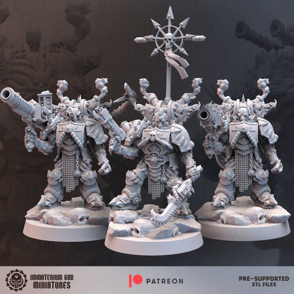 Modular Heavy Shooters - Desert Scavengers - Trisagion Models