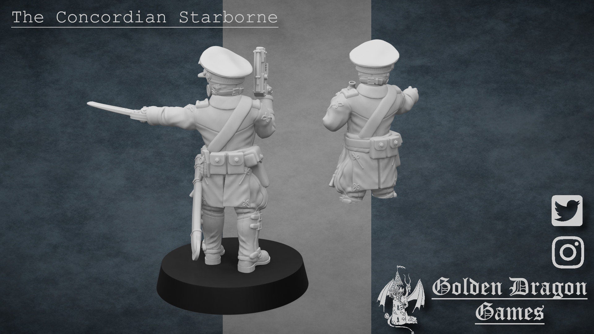 Morale Officer Concordian Starborne - Trisagion Models