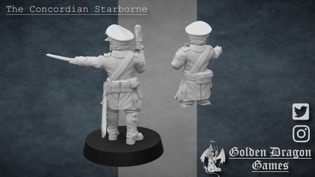 Morale Officer Concordian Starborne - Trisagion Models