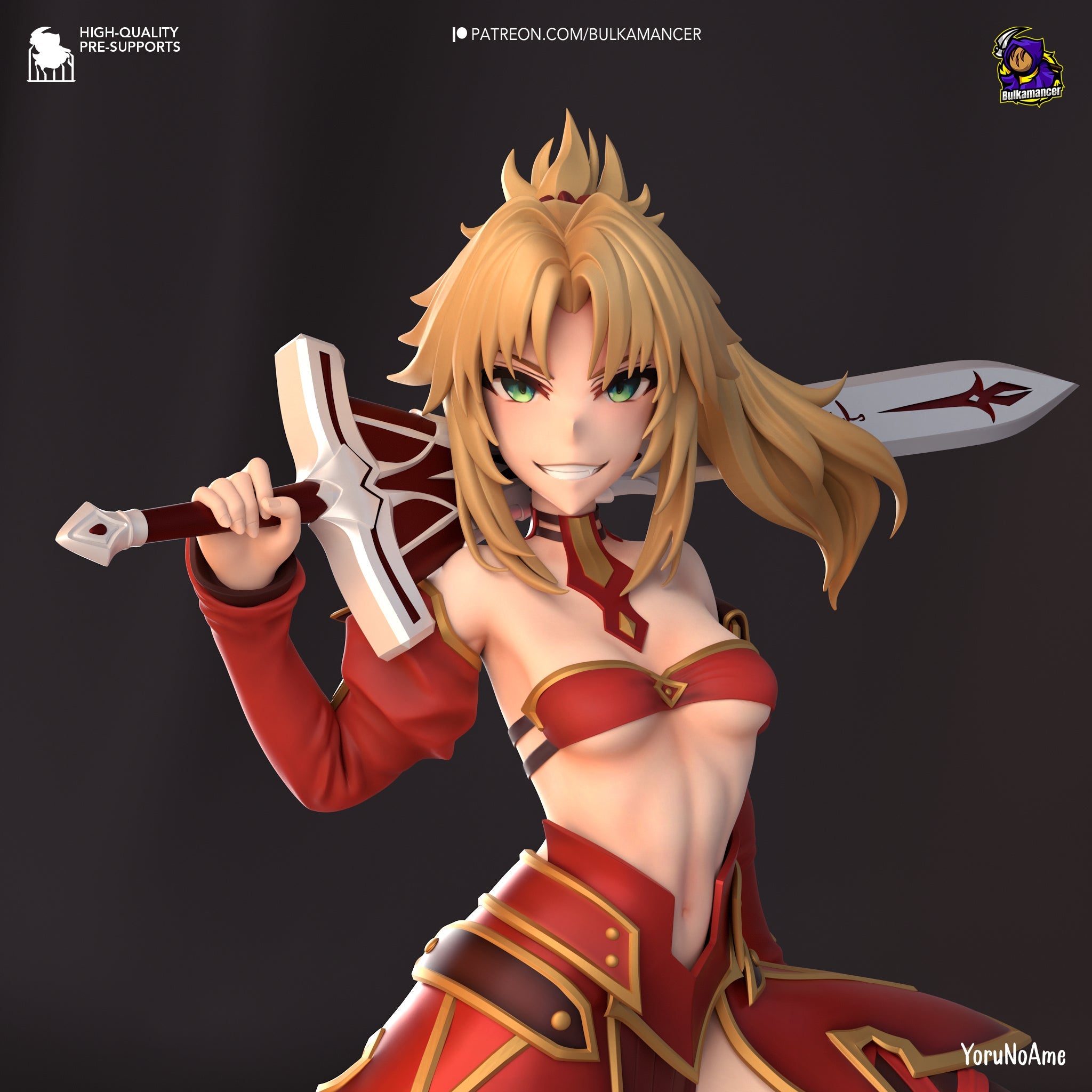 Mordred Figure - Trisagion Models