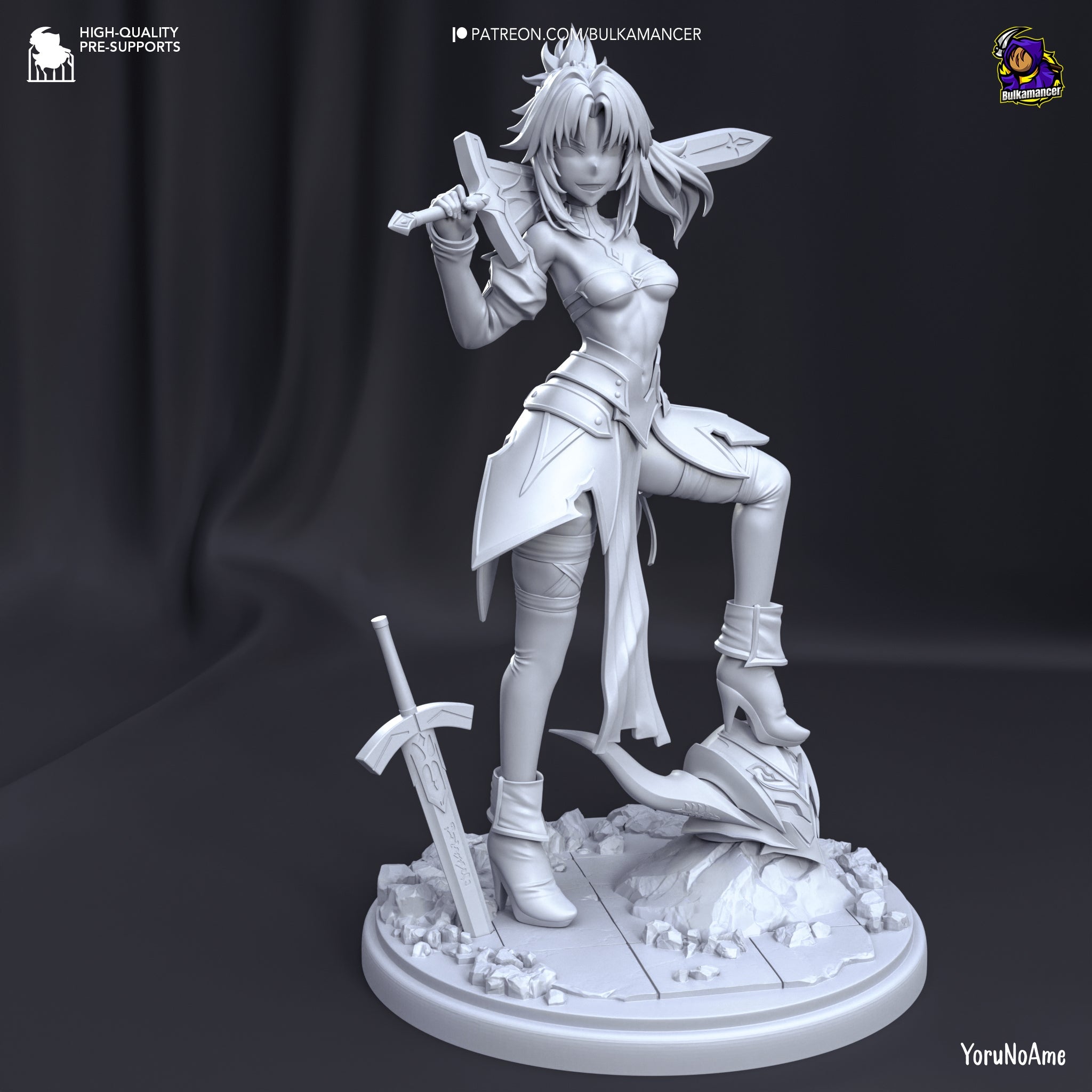 Mordred Garage Kit Figure (Fate/Grand Order) – Trisagion Models