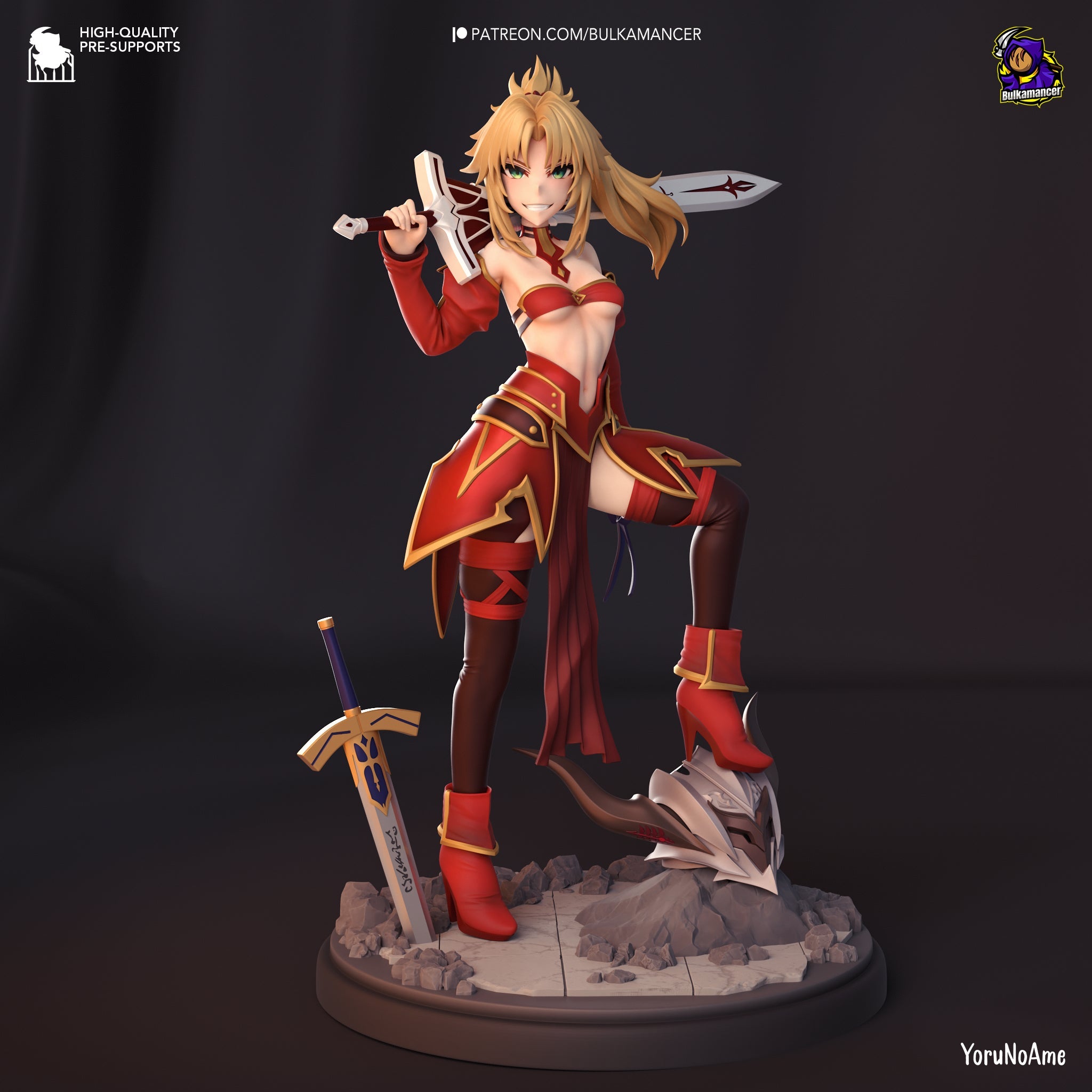 Mordred Figure - Trisagion Models