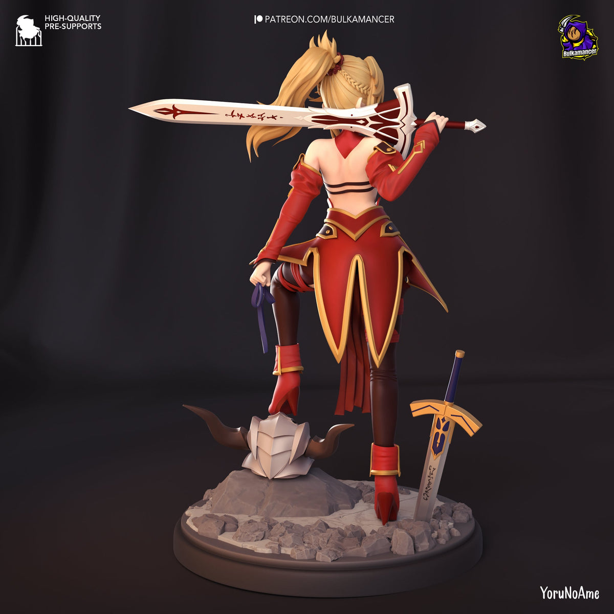 Mordred Figure - Trisagion Models