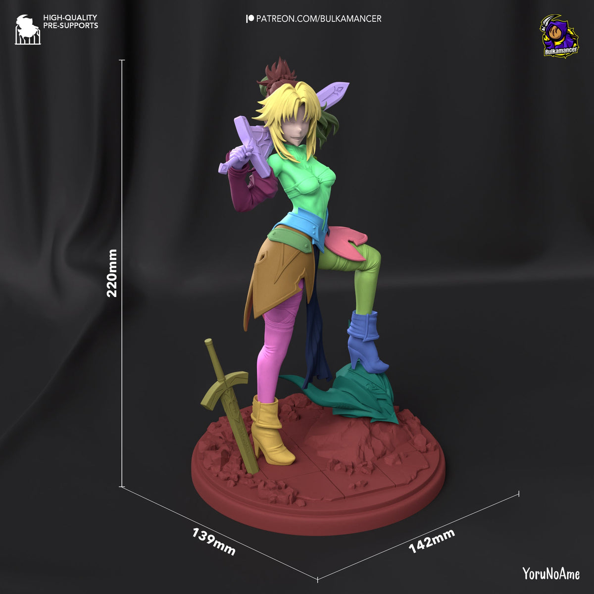 Mordred Figure - Trisagion Models