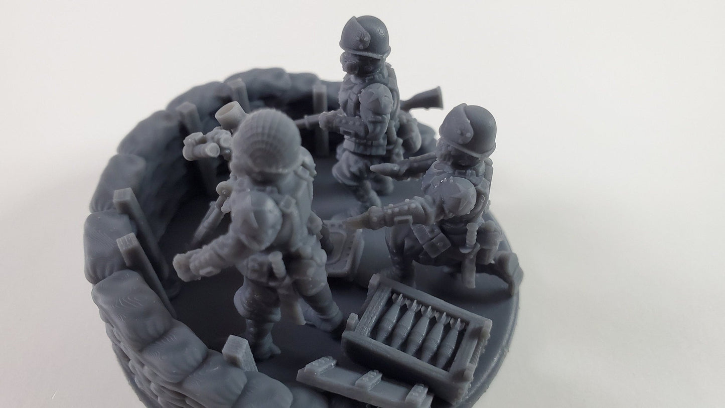 Mortar Team Heavy Weapons Support - Trisagion Models