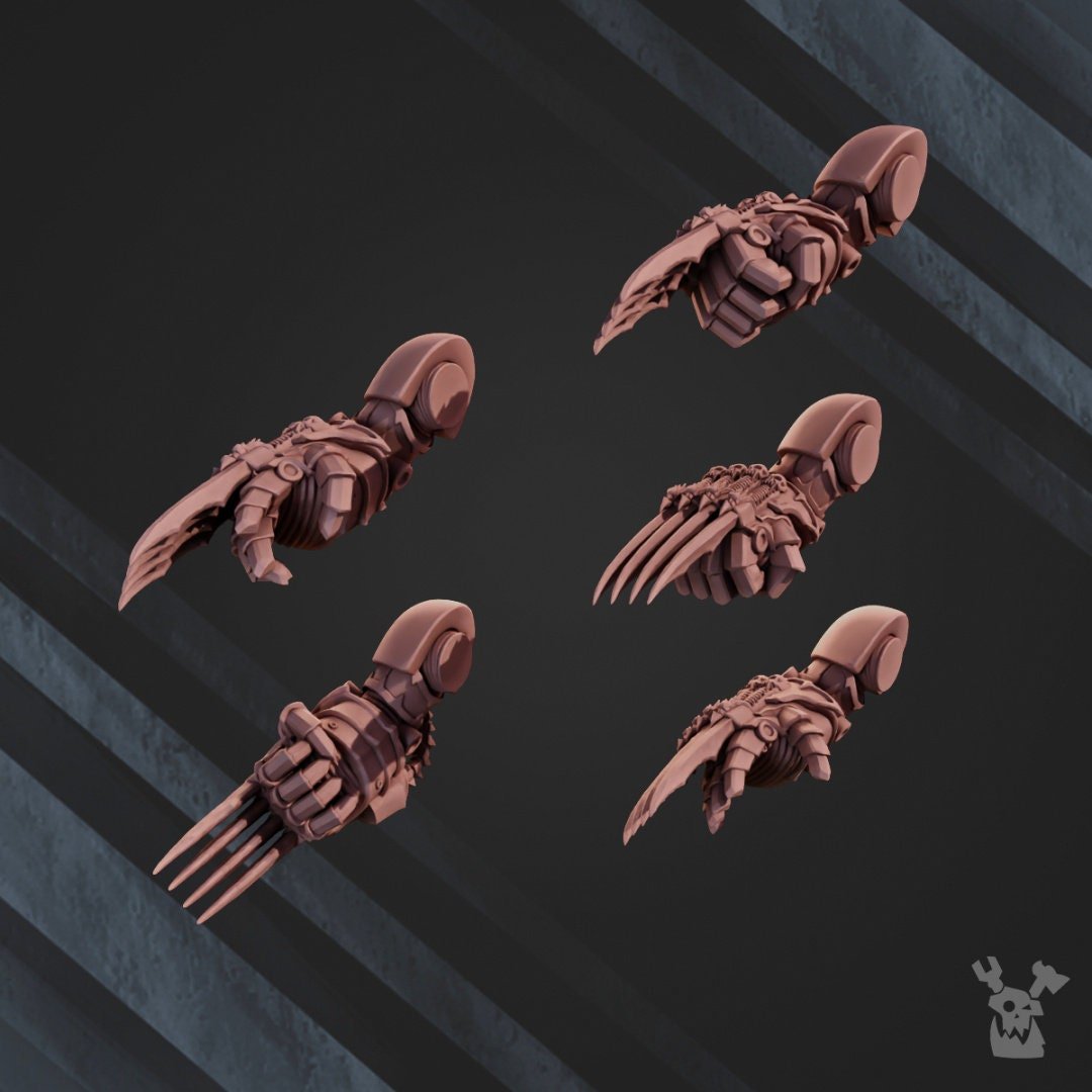 Nocturnal Lightning Claws Set - Trisagion Models