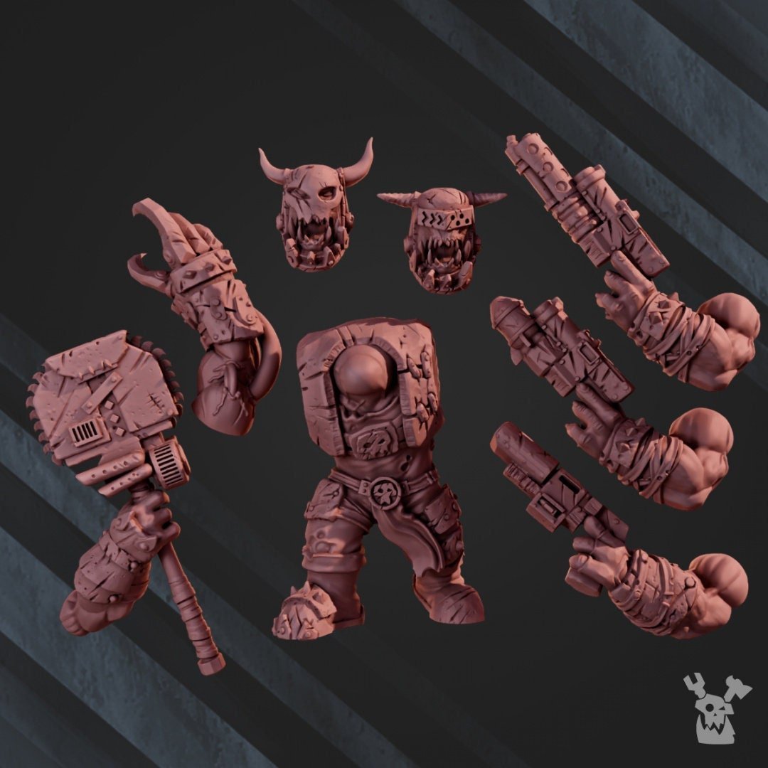 Orc Leader HQ Assembly Kit - Trisagion Models