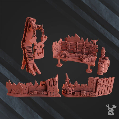 Orcish Terrain Pack - Trisagion Models