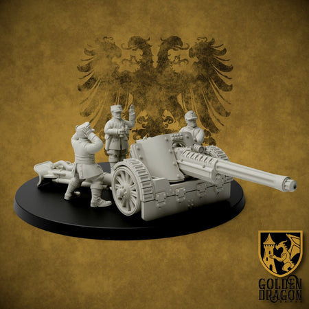 Ostarr Empire - Towed Artillery - Trisagion Models