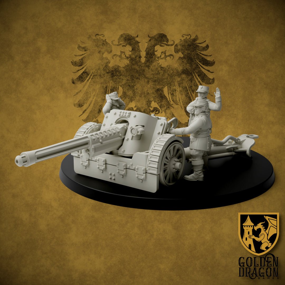 Ostarr Empire - Towed Artillery - Trisagion Models