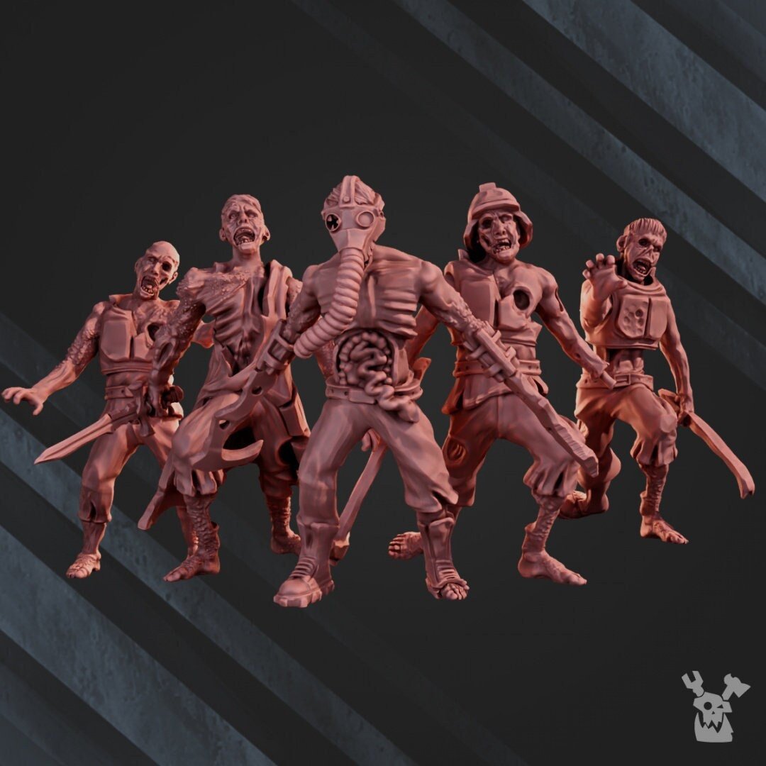 Pandemic Zombies Squad - Trisagion Models