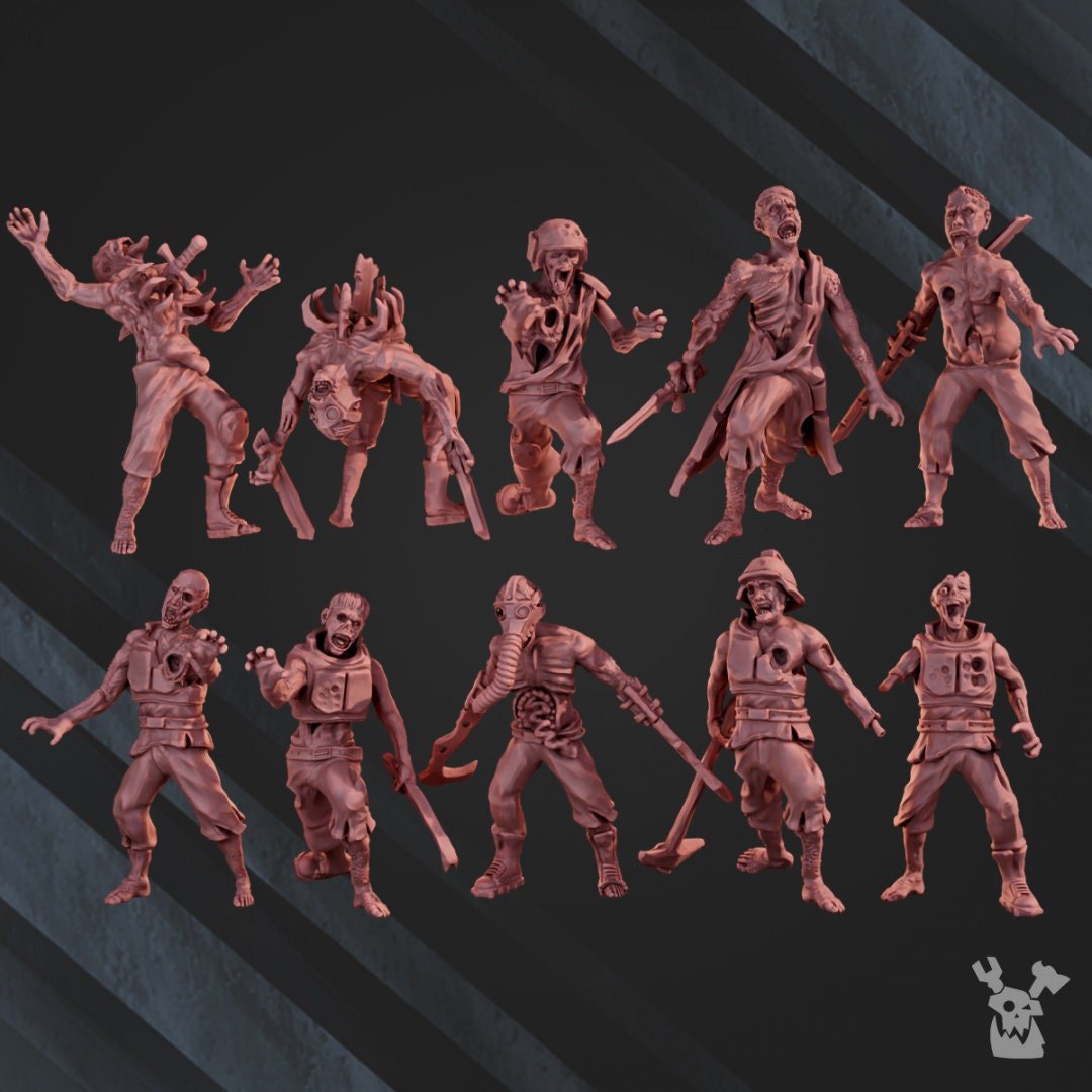 Pandemic Zombies Squad - Trisagion Models