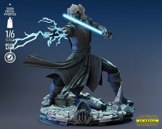 Plo Koon Statue - Trisagion Models