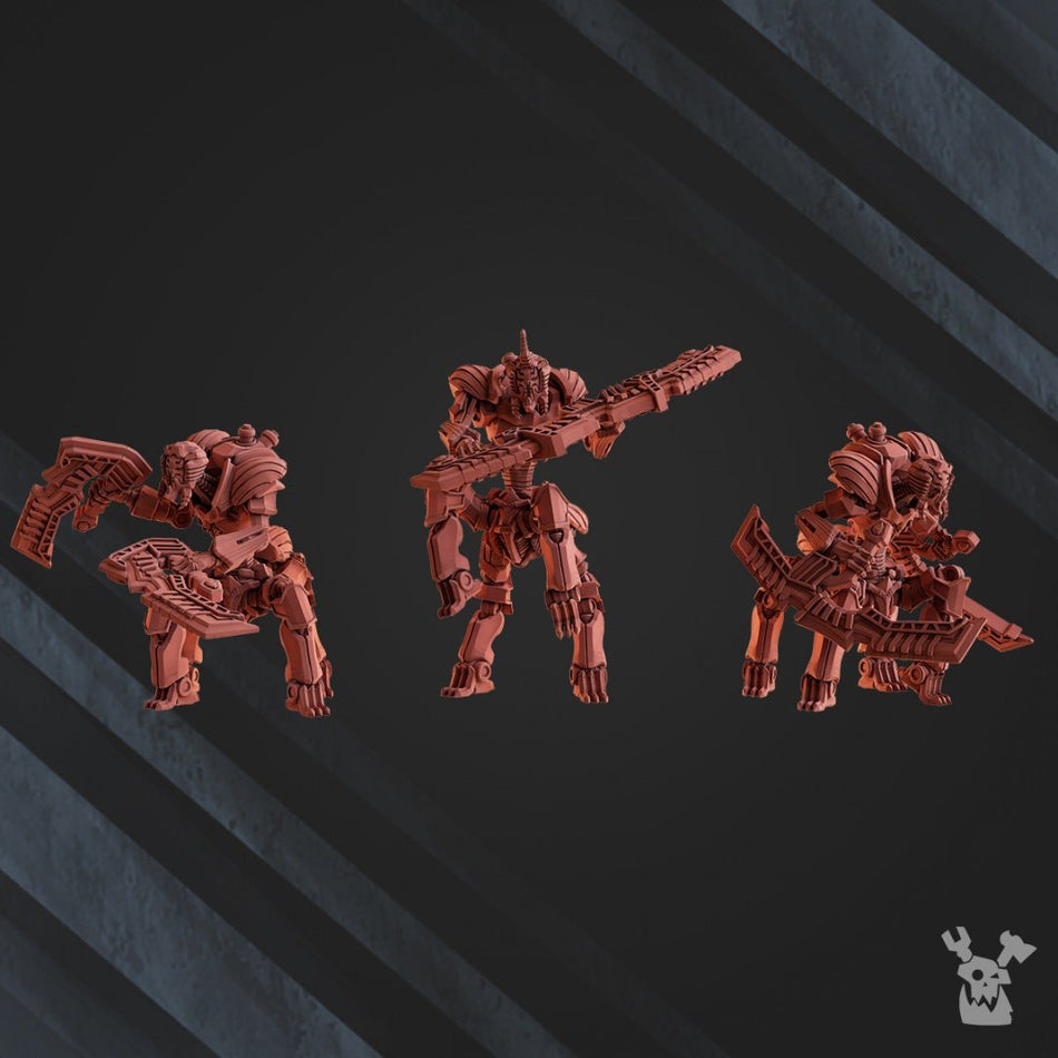 Quadro-Scorpion Warriors - Robot Legions - Trisagion Models