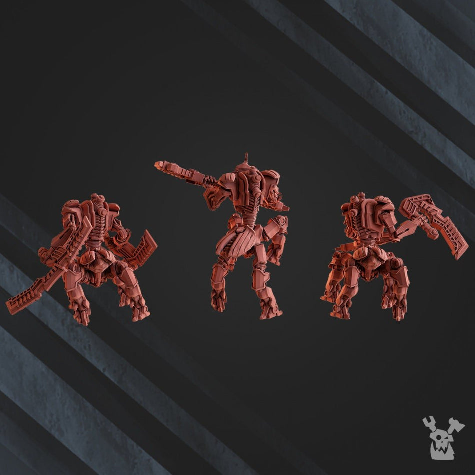 Quadro-Scorpion Warriors - Robot Legions - Trisagion Models