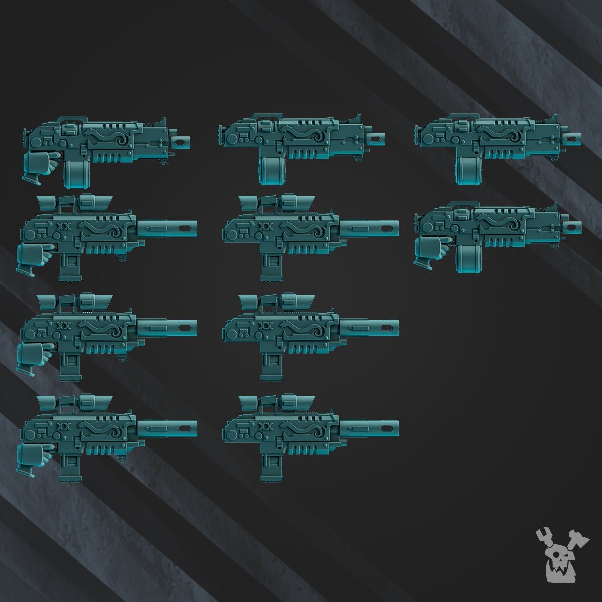 Ranged Weapon Pack - Scylla Legion - Trisagion Models
