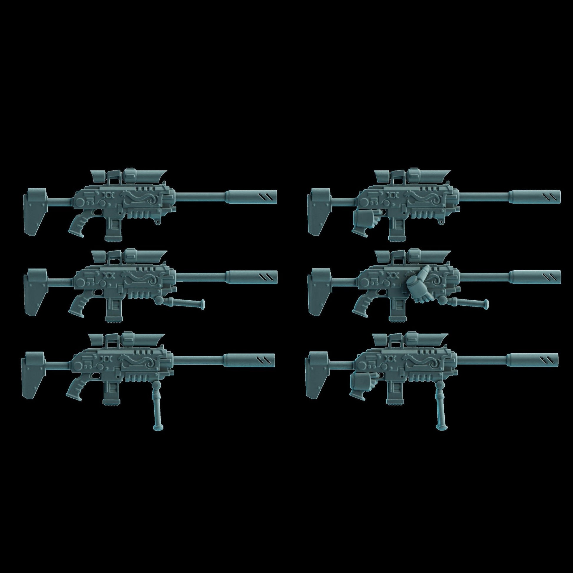 Ranged Weapon Pack - Scylla Legion - Trisagion Models