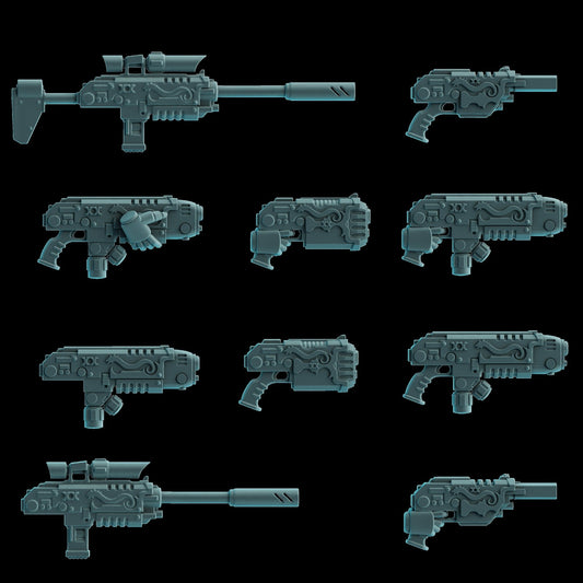 Ranged Weapon Pack - Scylla Legion - Trisagion Models