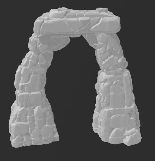 Rock Arch A - Giant Bridges & Arches - Trisagion Models