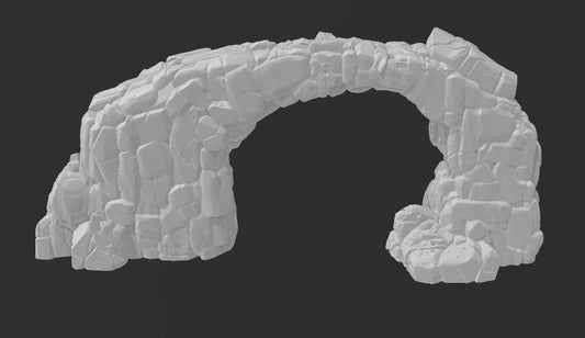 Rock Arch C - Giant Bridges & Arches - Trisagion Models