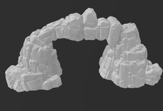 Rock Arch E - Giant Bridges & Arches - Trisagion Models