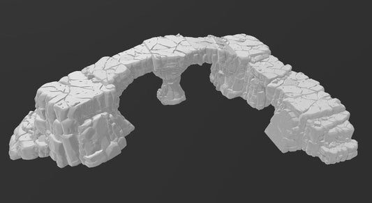 Rock Bridge B - Giant Bridges & Arches - Trisagion Models