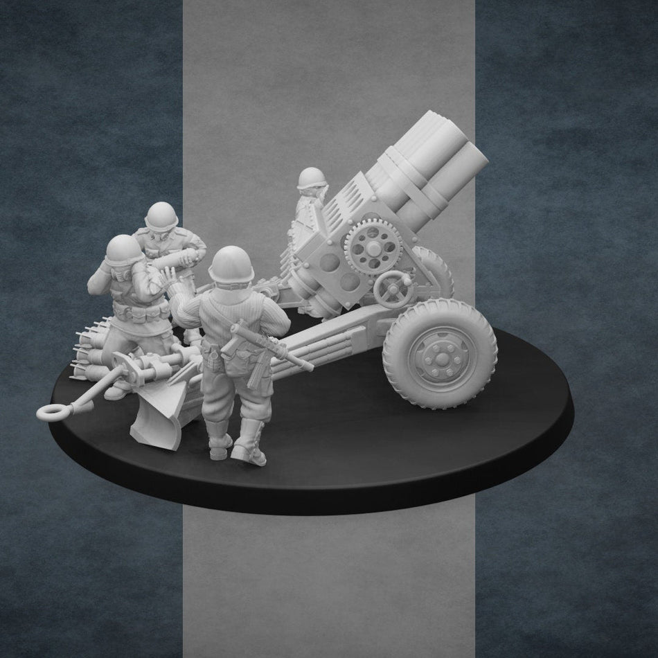 Rocket Launcher Battery - Starborne Light Artillery - Trisagion Models