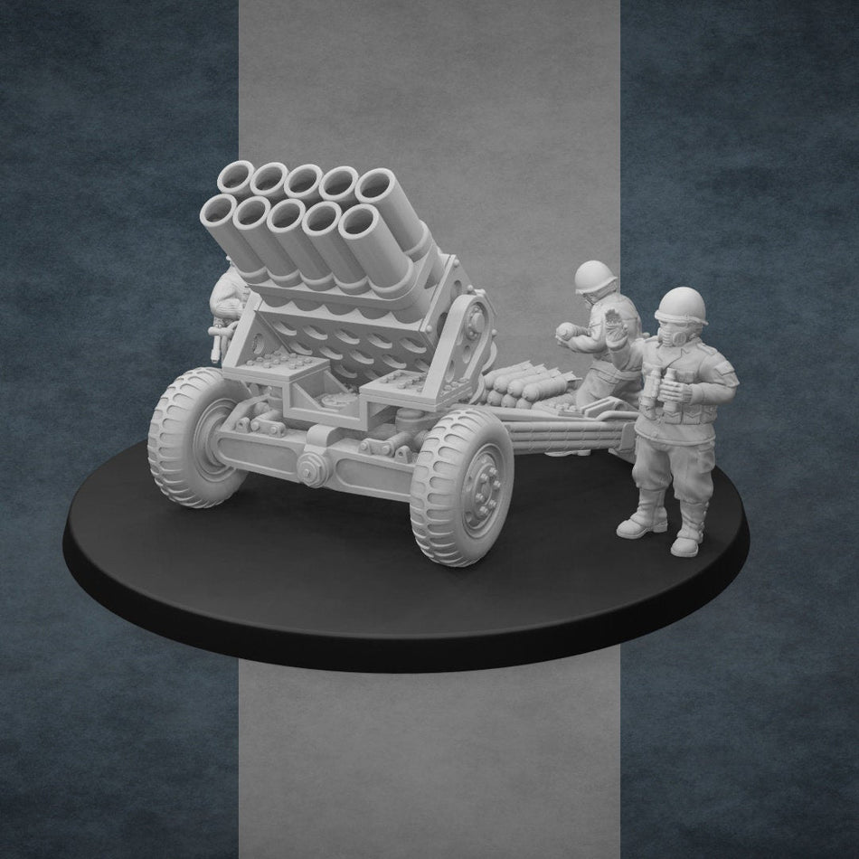 Rocket Launcher Battery - Starborne Light Artillery - Trisagion Models