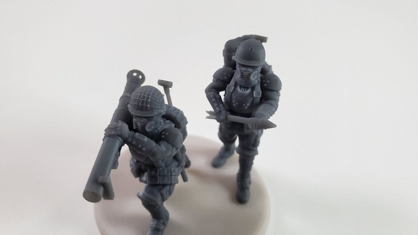 Rocket Launcher Team Heavy Weapons Support Concordian Starborne - Trisagion Models