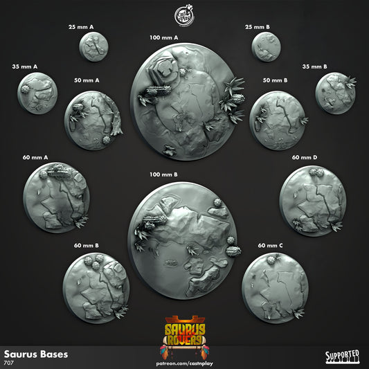 Saurian Bases - Saurus Rovers - Trisagion Models