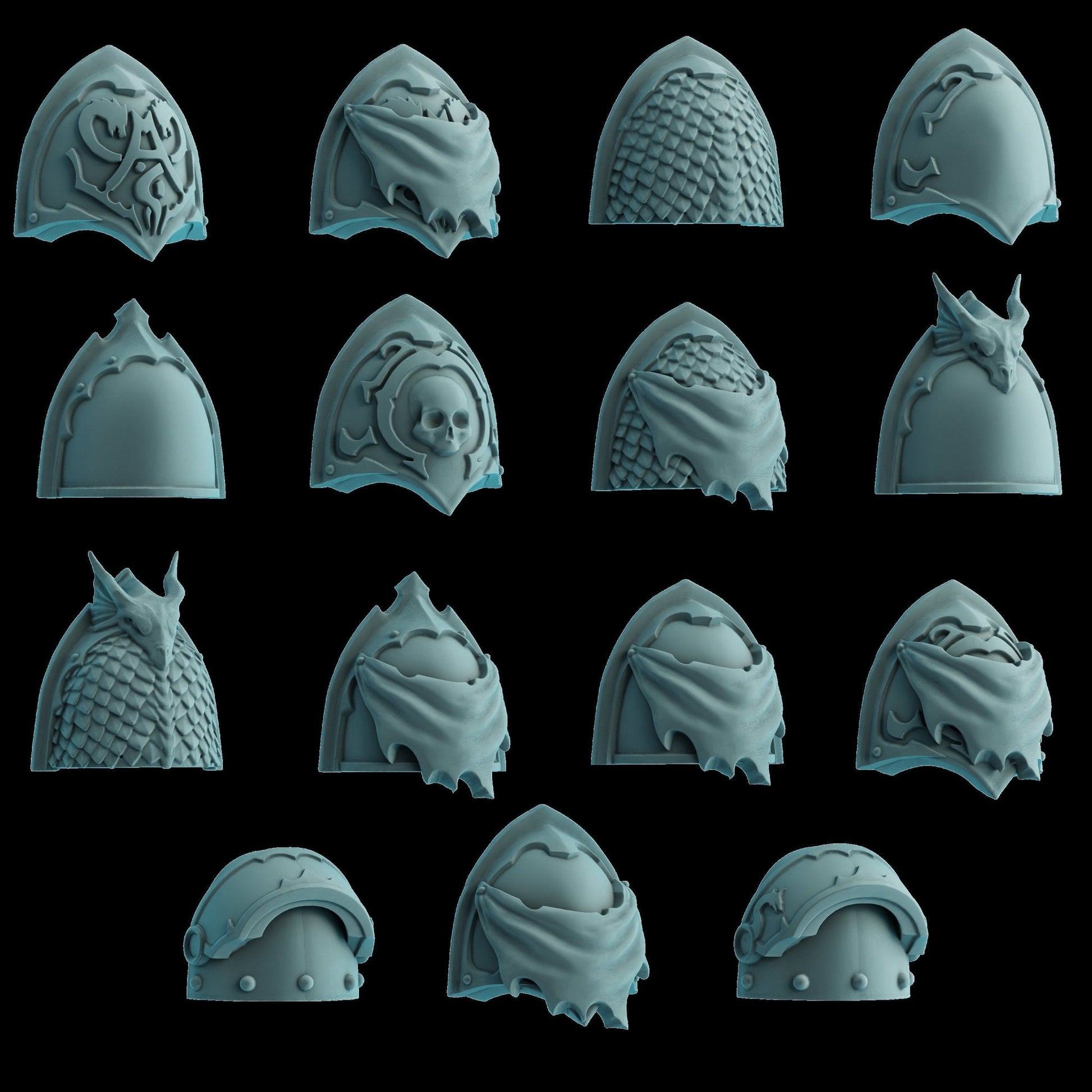 Shoulderpad Pack - Scylla Legion - Trisagion Models