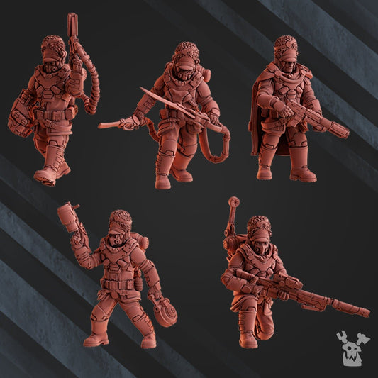Steamguard Stormtroopers Squad x10 - Trisagion Models