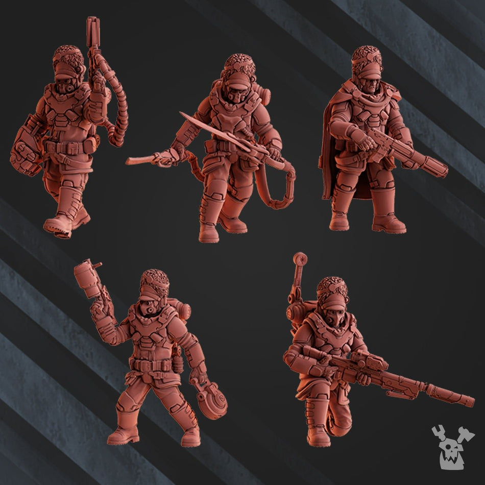 Steamguard Stormtroopers Squad x10 - Trisagion Models