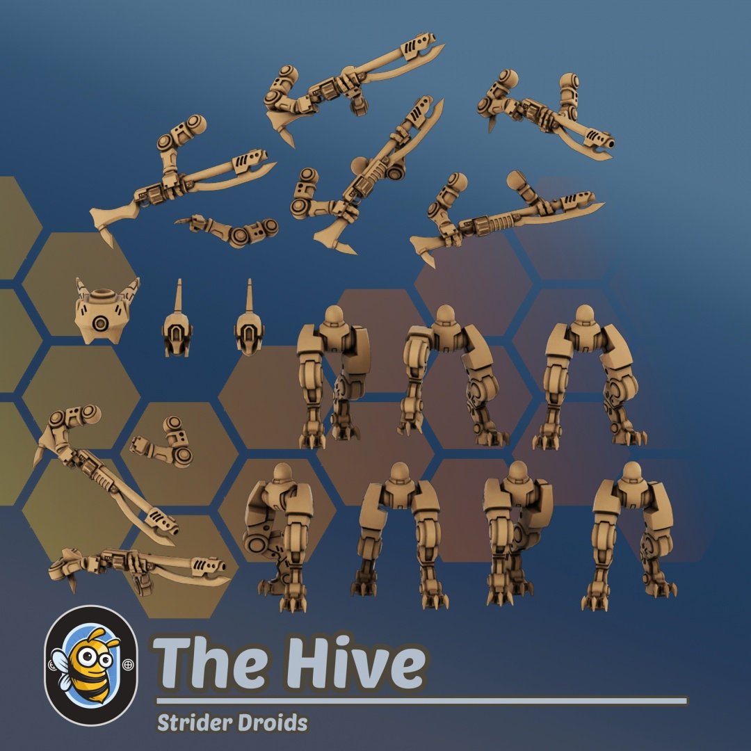 Strider Droids - The Hive - Trisagion Models