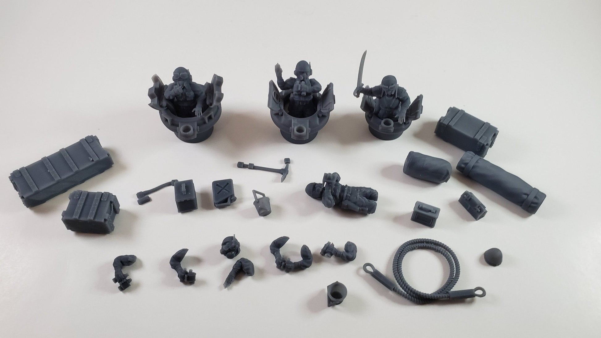 Tankers & Stowage Kit Armor Extras Concordian Starborne - Trisagion Models