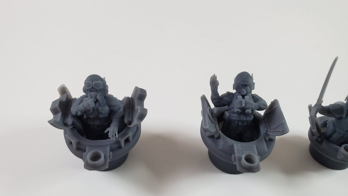 Tankers & Stowage Kit Armor Extras Concordian Starborne - Trisagion Models