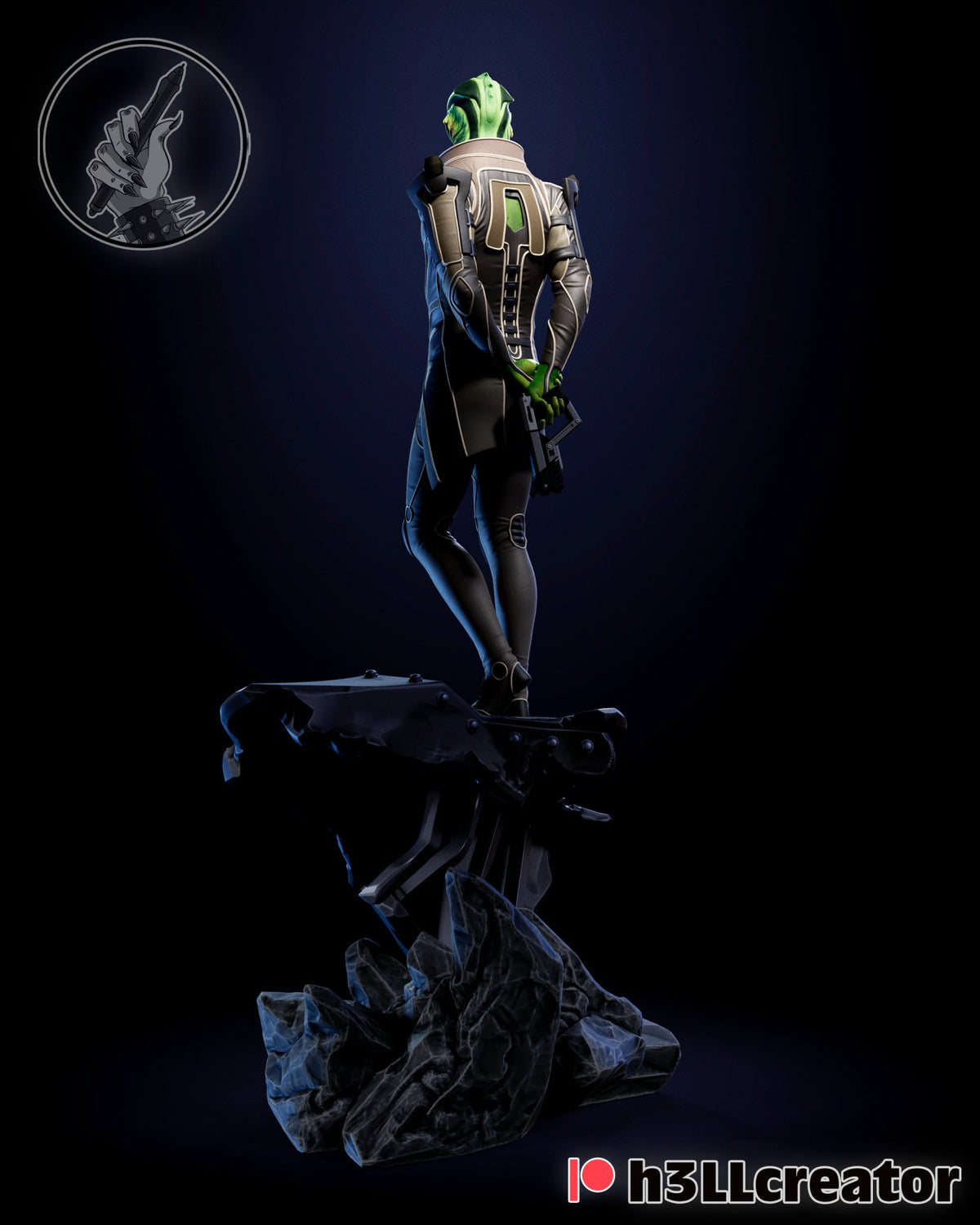 Thane Krios Figure - Trisagion Models