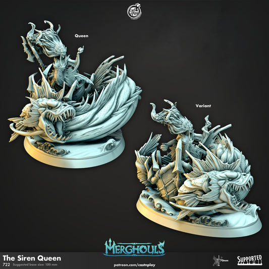 The Siren Queen - Merghouls - Trisagion Models