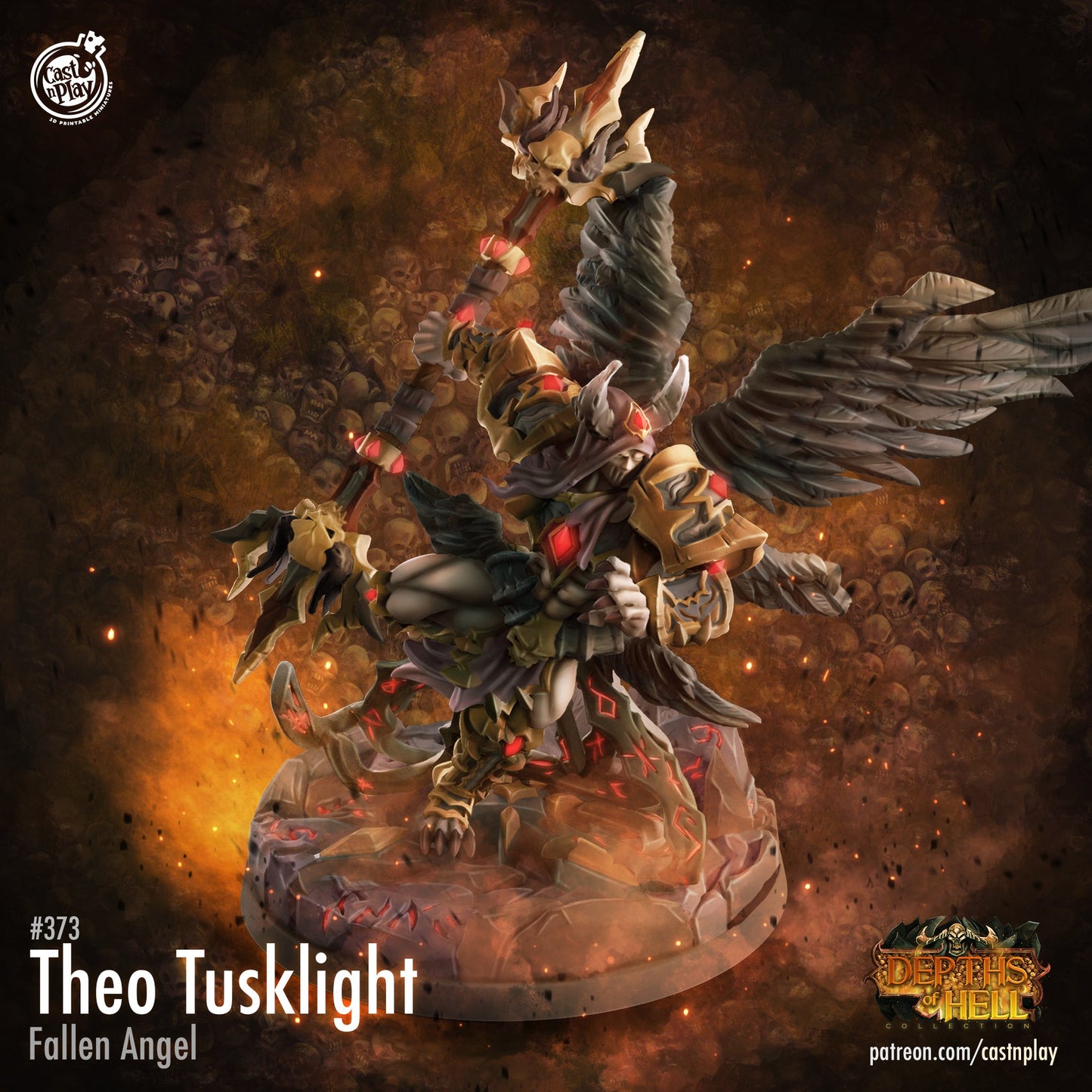 Theo Tusklight - Depths of Hell - Trisagion Models