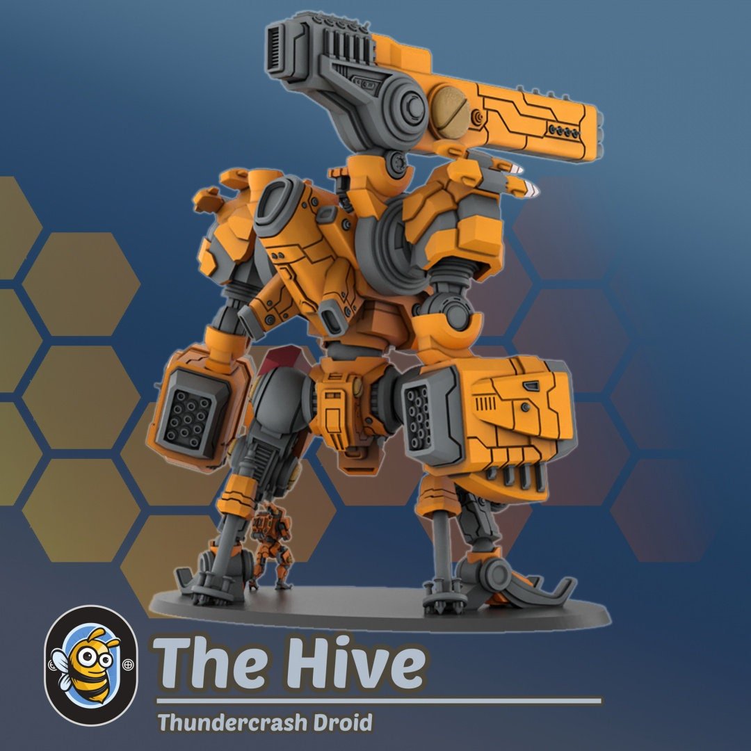 Thundercrash Droid - The Hive - Trisagion Models