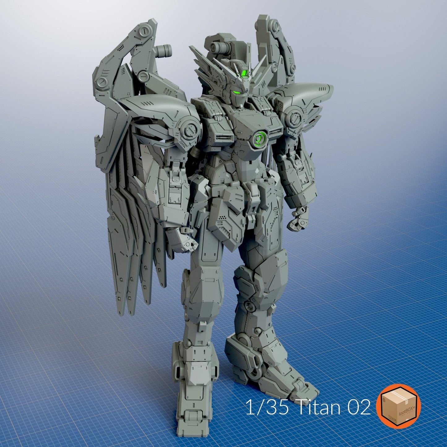 Titan 002 - G Wing 1/35 Kit - Trisagion Models