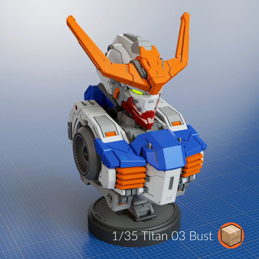 Titan 003 Barbatos Bust 1/35 - Trisagion Models