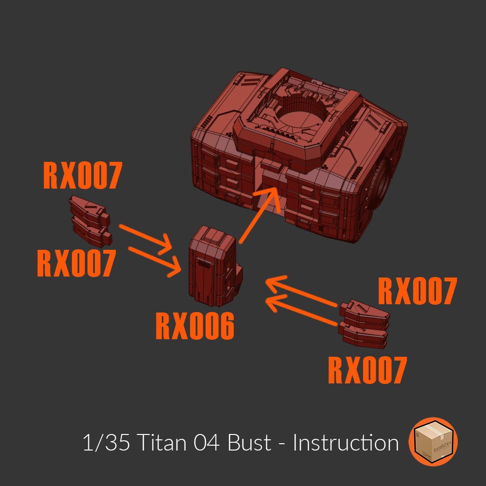 Titan 004 RX-78 Bust 1/35 - Trisagion Models