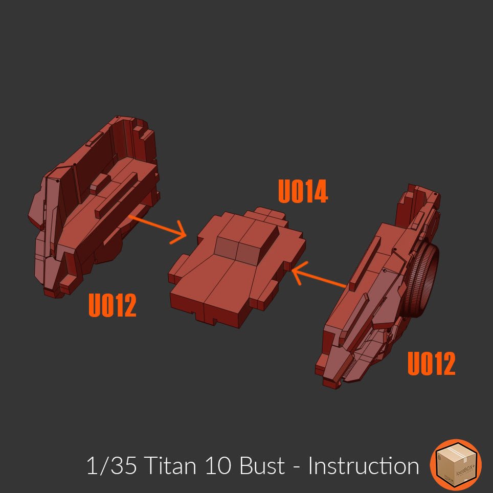 Titan 010 Unicorn Bust 1/35 - Trisagion Models