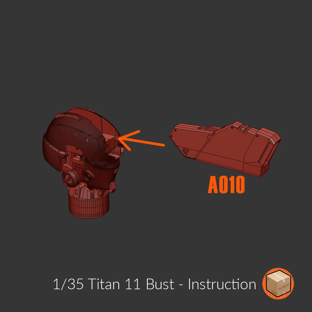 Titan 011 Altron Bust 1/35 - Trisagion Models