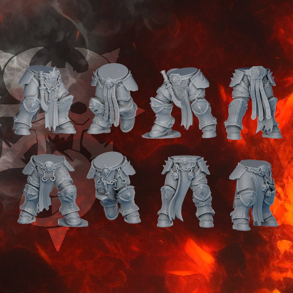 Traitor Squad Assembly Kit - Legion of the Indivisible - Trisagion Models