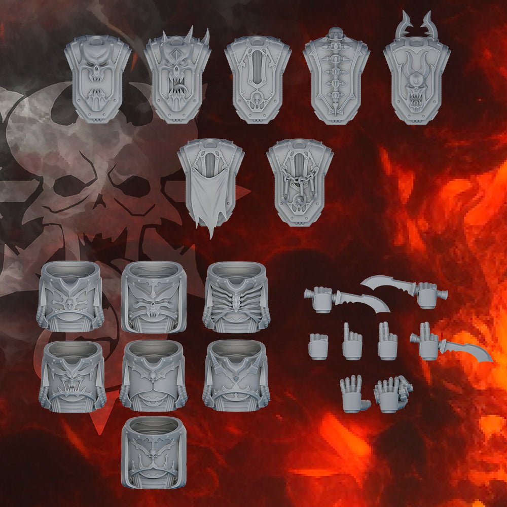 Traitor Squad Assembly Kit - Legion of the Indivisible - Trisagion Models