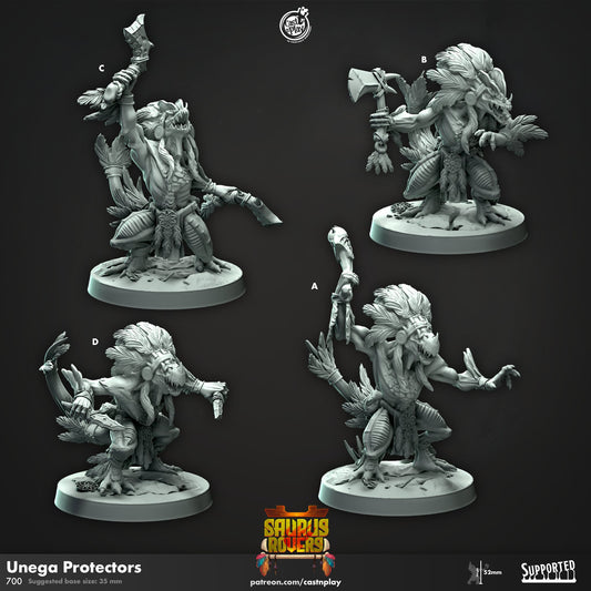 Unega Protectors - Saurus Rovers - Trisagion Models