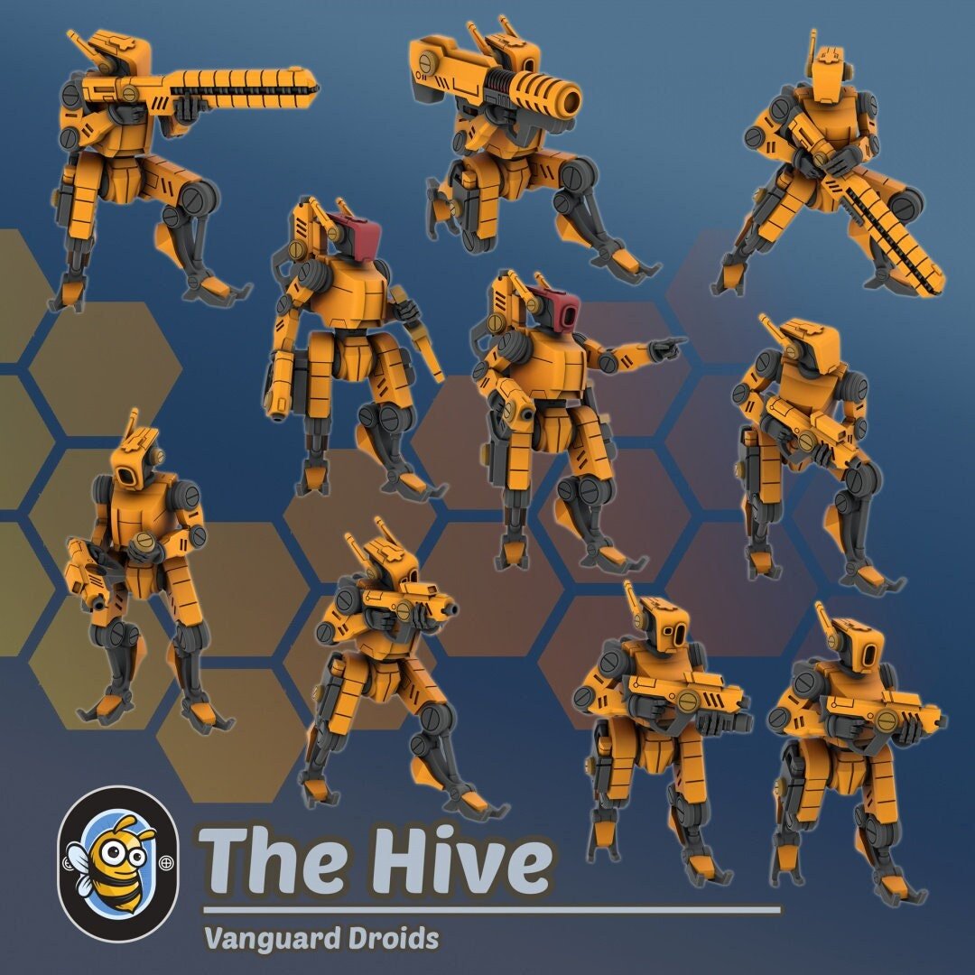 Vanguard Droids - The Hive - Trisagion Models